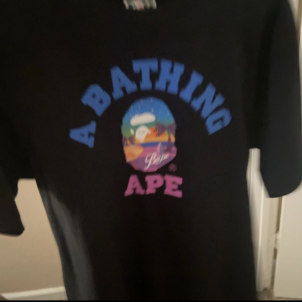 Medium men’s bape shirt